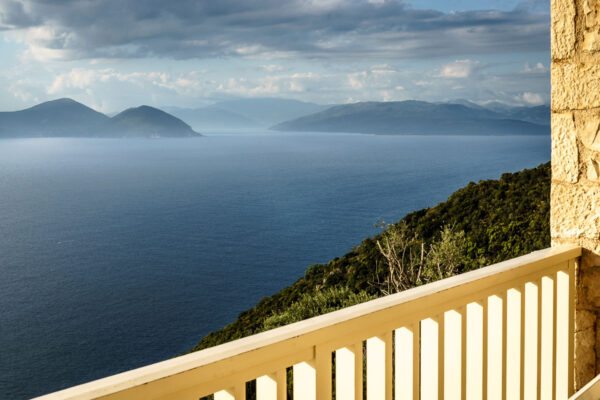 View from the retreat center in Lefkada