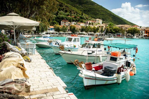 Vasiliki Village in Lefkada Island