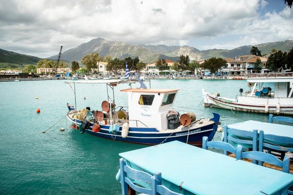 Vasiliki Village in Lefkada Island