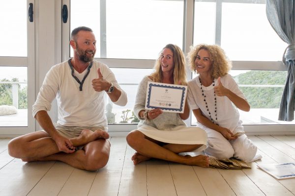 Graduation photo on Lefkada Island