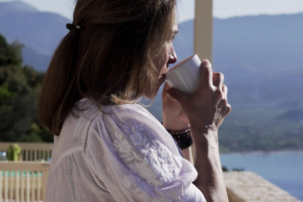 Coffee on the terrace