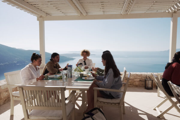 Breakfast on the terrace
