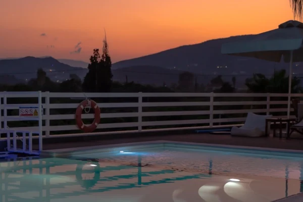 Swimming pool at Triton hotel, Greece