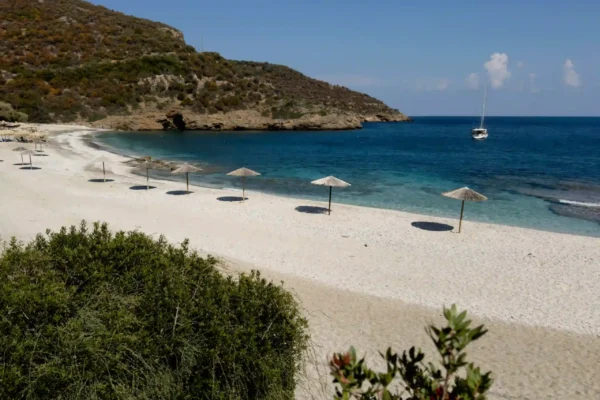 Beach on Evia Island Beach on Evia Island