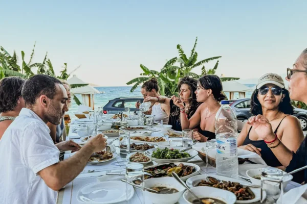 dinner outdoor in the Peloponnese ytt dinner outdoor in the Peloponnese ytt, Greece